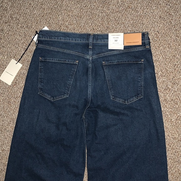 Citizens of Humanity Paloma Wide Leg Baggy High Rise Jeans in Everdeen - Picture 11 of 14